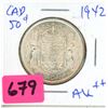 Image 1 : 1942 CAD 50 cent