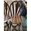 Image 3 : 2 Vintage wooden chairs