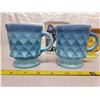 Image 3 : 3 Fireking Diamond Mugs + 1 other