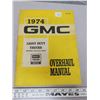Image 1 : 1974 - GMC overhaul maual - series 1500 thru 3500