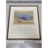 Image 1 : Tom Thompson framed picture print "Spring Ice"