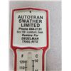 Image 2 : Advertising thermometer - Autotran Swather Ltd. Loreburn, SK - tin