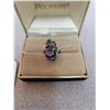 Image 2 : Sterling and Amethyst  ring .925