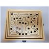 Image 3 : Labrinth maze board game with marble -wood