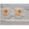 Image 1 : Pair of Fire King McDonalds coffee mugs - mint