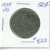Image 1 : 1929 V.G. Canada 50¢