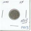 Image 1 : 1903 Canada 5¢