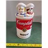 Image 1 : Campbell's Soup Spoon Holder (hairline crack)