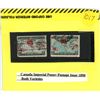 Image 1 : Canada Imperial Penny Postage Issue 1898 - Both Varieties