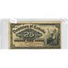 Image 1 : Dominion of Canada 25 Cent Shinplaster 1900