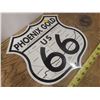 Image 2 : 19 X 9 Ant. Finish Route 66 Road Sign