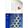 Image 4 : 17 Commemorative 2010 Vancouver Olympic Coins 12 Quarters, 3 Colored Quarters, + 2 Luck Loonies