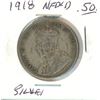 Image 2 : 1918 50C Nfdld Coin Silver Content