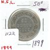 Image 1 : 1899 50C Nfdld Coin Silver Content