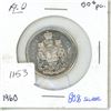 Image 1 : 1960 .50C Canadian Silver Coin AU