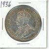 Image 2 : 1936 $1 Canadian Silver $ AU