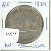 Image 1 : 1939 $1 Canadian Silver $ AU
