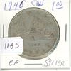 Image 1 : 1946 $1 Canadian Silver $ EF