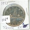 Image 1 : 1953 $1 Canadian Silver $ EF