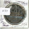 Image 1 : 1956 $1 Canadian Silver $ EF30
