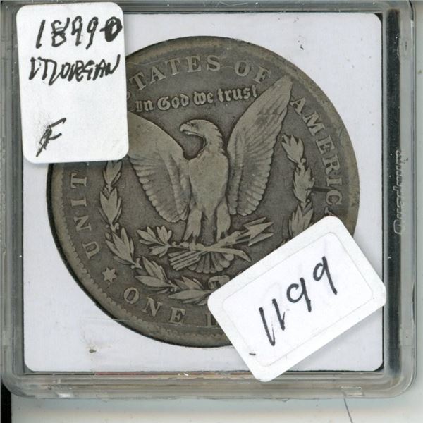 1899-O USA $1 Morgan Silver F