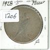 Image 1 : 1928S USA $1 Silver Peace Dollar