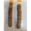 Image 2 : Pennies: 38 X 1951, 34 X 1952