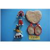 Image 4 : 3 pieces native american beadwork