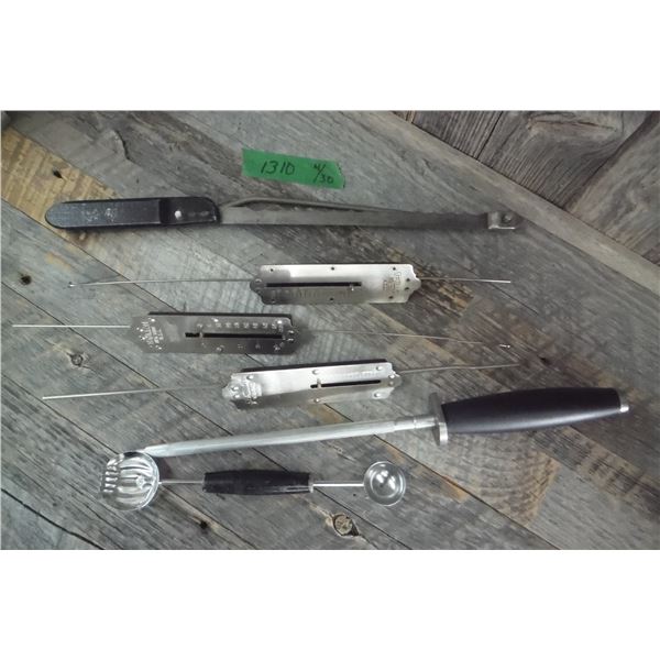 scales and sharpeners etc