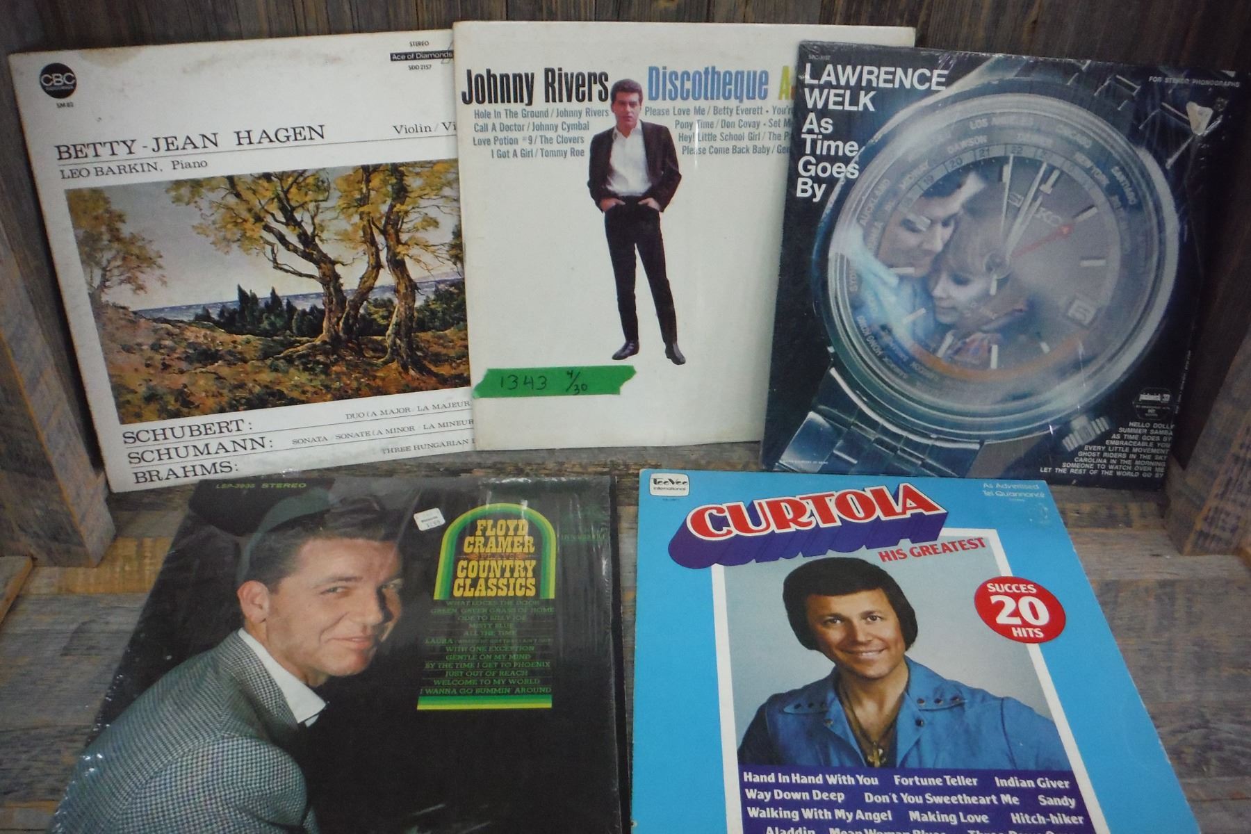 5 Record 5 records - Schmalz Auctions