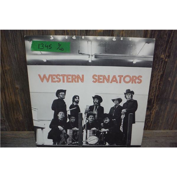 Western Senator's record