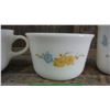 Image 2 : 3 piece cream/sugar/cup yellow & blue flower pattern