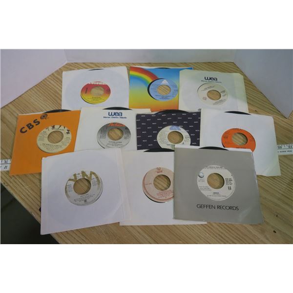 10 - 45 RPM LP's/Records