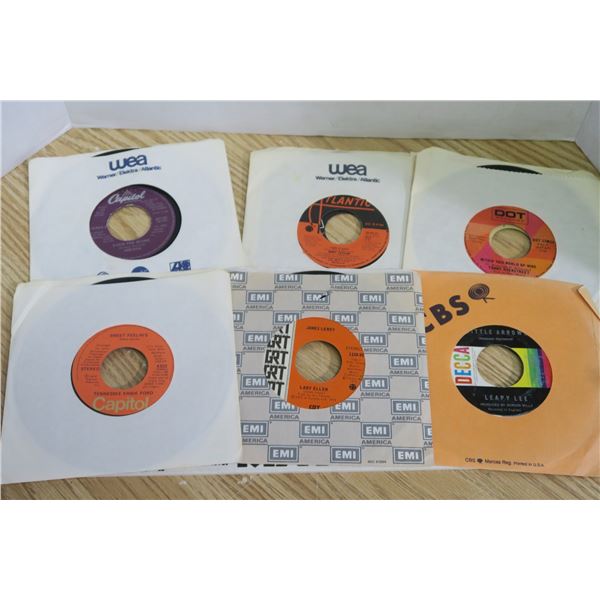 10 - 45 RPM LP's/Records