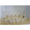 Image 6 : 23pc. Cut Glass Crystal Design Champaign Set