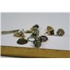Image 3 : Lot of Cufflinks, Rings, Tie Clips, Etc. - Some Masonic
