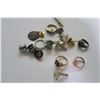 Image 7 : Lot of Cufflinks, Rings, Tie Clips, Etc. - Some Masonic