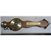 Image 4 : Beautiful Wood Base Thermometer/Barometer Combo