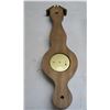 Image 6 : Beautiful Wood Base Thermometer/Barometer Combo