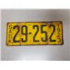 Image 1 : 1923 Saskatchewan license plate