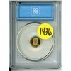 Image 2 : 2005 50 cents 1/25 oz .9999 gold cccs pf-69