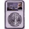 Image 1 : 2015 $1 American Silver Eagle Coin NGC MS70 First Releases