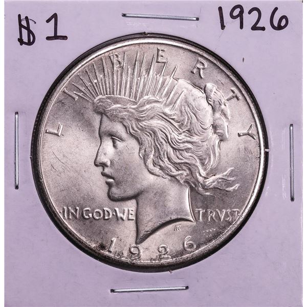 1926 $1 Peace Silver Dollar Coin