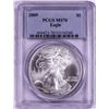 Image 1 : 2009 $1 American Silver Eagle Coin PCGS MS70