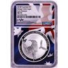 Image 1 : 2018-P $1 Australia Wedge Tailed Eagle Silver Coin NGC MS70 Early Releases Mercanti Signature