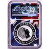 Image 2 : 2018-P $1 Australia Wedge Tailed Eagle Silver Coin NGC MS70 Early Releases Mercanti Signature