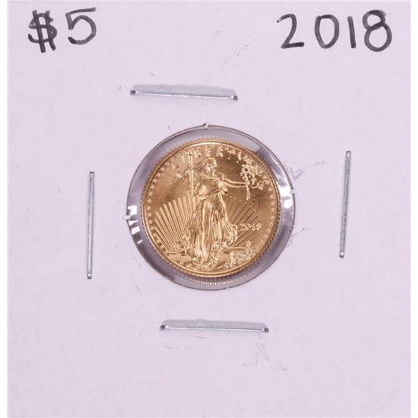 2018 $5 American Gold Eagle Coin