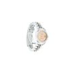 Image 3 : Rolex Ladies Stainless Steel Salmon Diamond Lugs Datejust Wristwatch