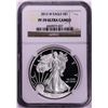 Image 1 : 2013-W $1 Proof American Silver Eagle Coin NGC PF70 Ultra Cameo