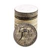 Image 2 : Roll of (20) Brilliant Uncirculated 1958-D Franklin Half Dollar Coins